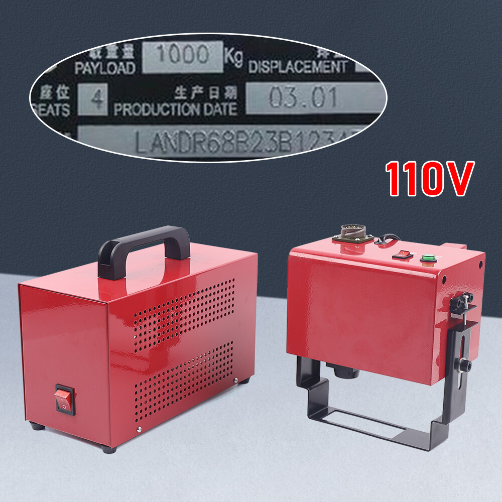 Pneumatic Dot Peen Marking Machine for VIN Code Engraving