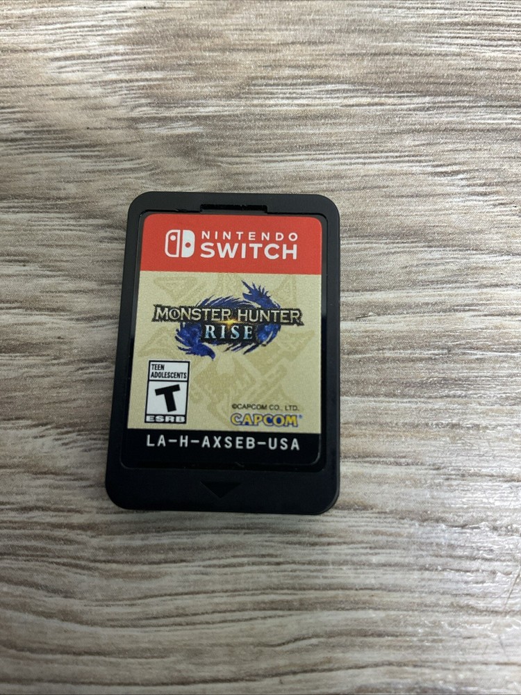 Monster Hunter Rise - Nintendo Switch - Cartridge & Case - Great Condition!