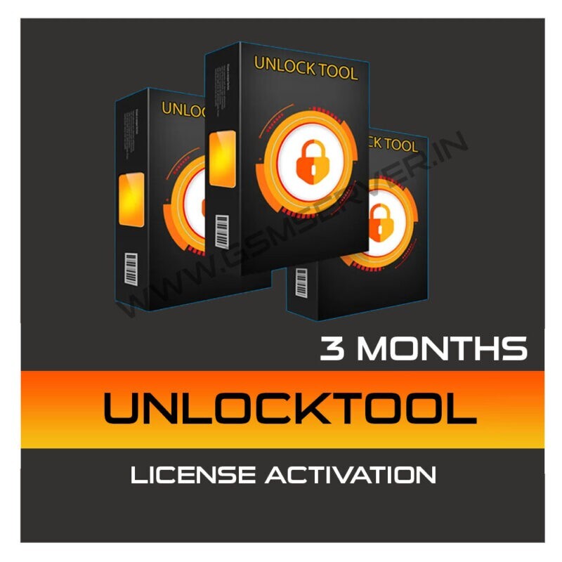 UNLOCK TOOL ACTIVATION 3 MONTH LICENSE