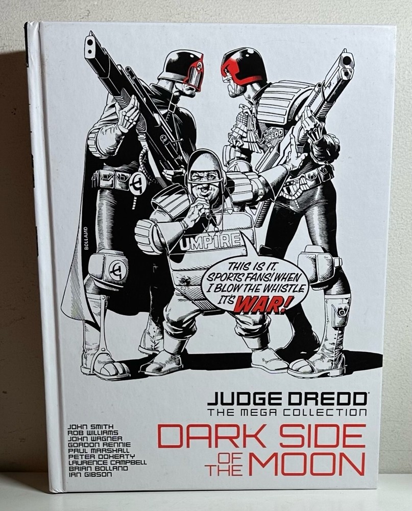 JUDGE DREDD MEGA COLLECTION : #80 DARK SIDE OF THE MOON GRAPHIC NOVEL BOOK HB