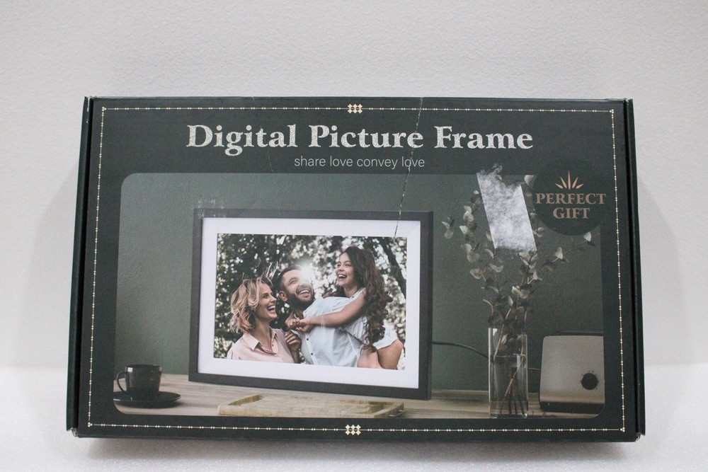 Uhale Digital Picture Frame WiFi with APP 10.1 inch IPS HD Touch Screen Loop ...