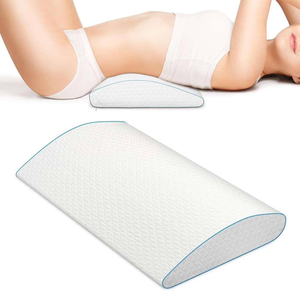 Lumbar Support Pillow for Sleeping Relief Back Pain Lower Back Pillow for Bed