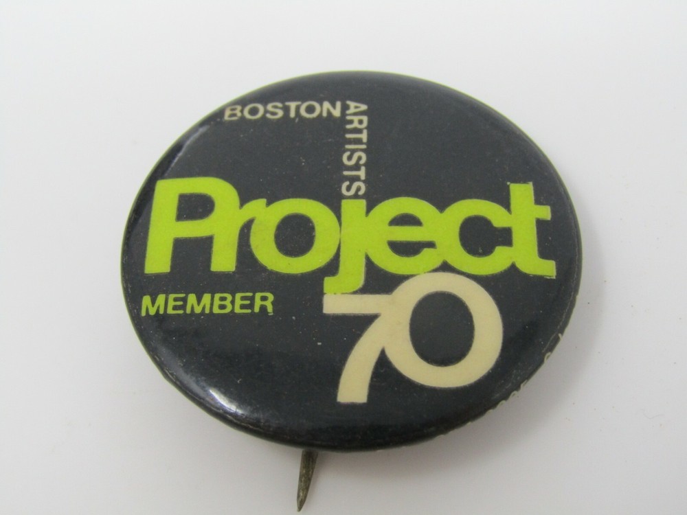 Boston Artists Project 70 Member Enamel Pin Button