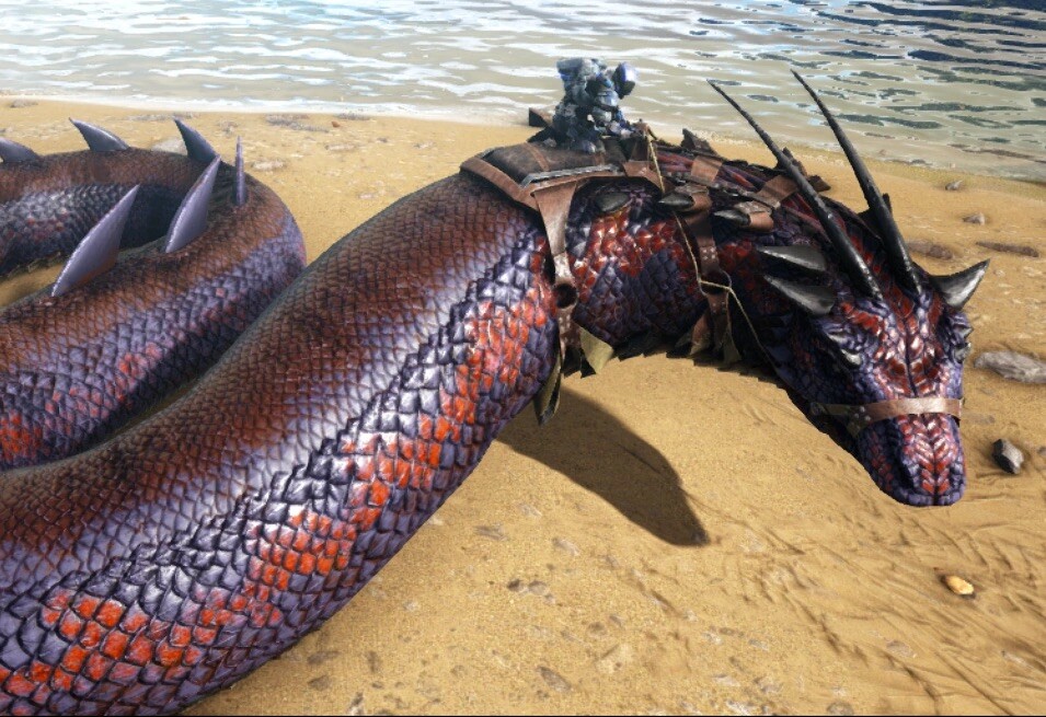 Ark Survival Ascended Crossplay PvP Weight Basilisk Loot Stash