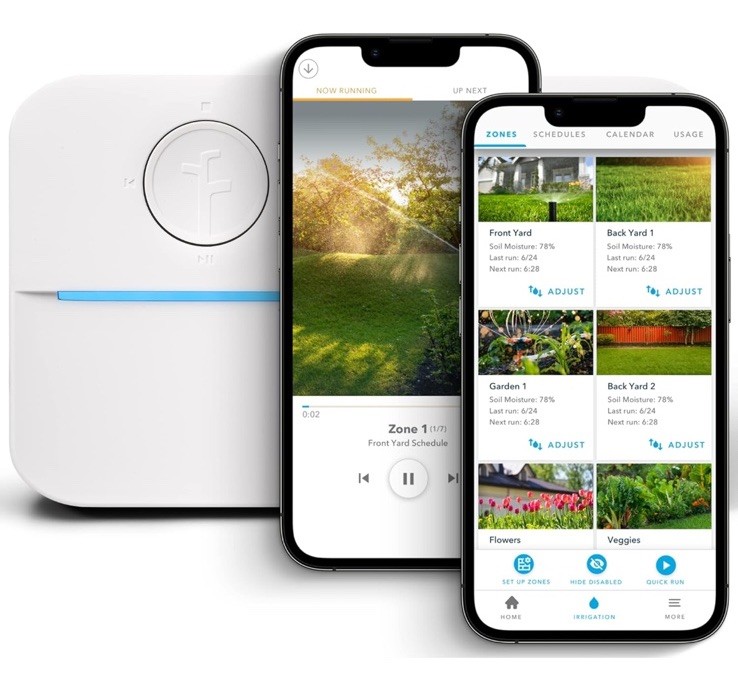 Rachio 3 Smart Sprinkler Controller with 8 Zones for Automated Watering
