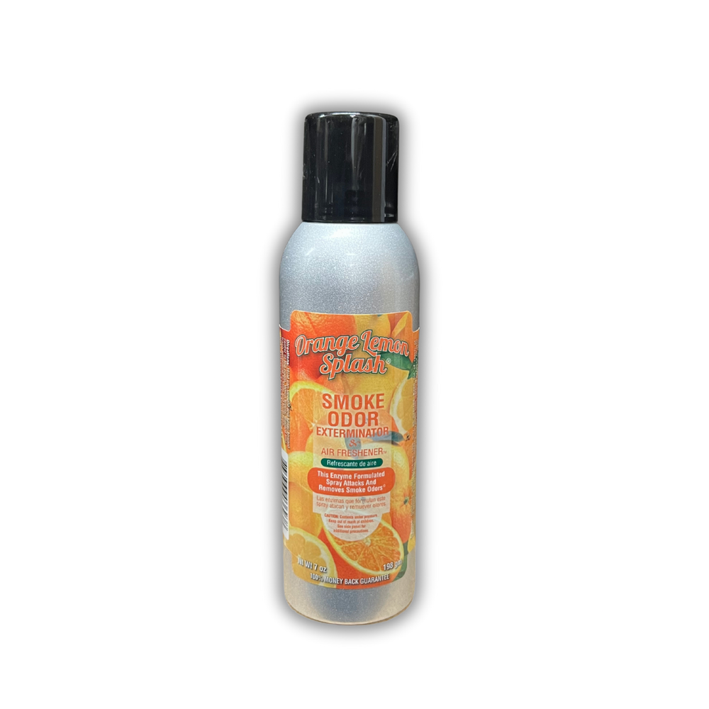 Orange Lemon Splash - Smoke Odor Exterminator Enzyme Air Freshener 7oz Spray