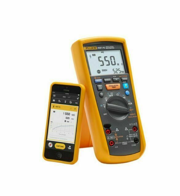 Fluke 1587 FC 2 in 1 Handheld Digital Insulation Multimeter