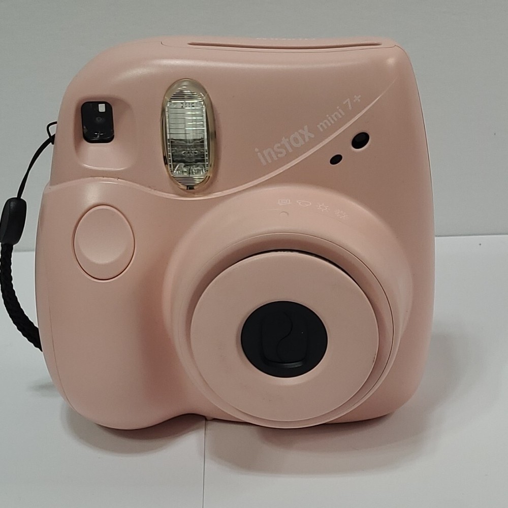 Fujifilm Instax Mini 7+ Pink Camera with Film and Box