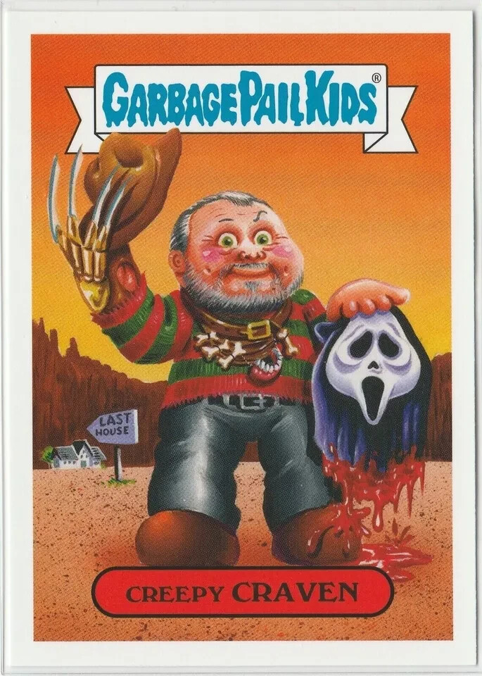 Creepy Craven Garbage Pail Kids GPK 2019 Revenge of Oh the Horror-ible Card #10b