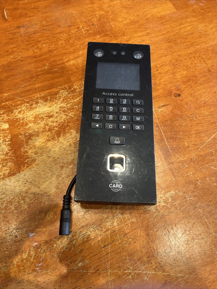 Biometric Attendance System with Facial Fingerprint and Password Access Control-image