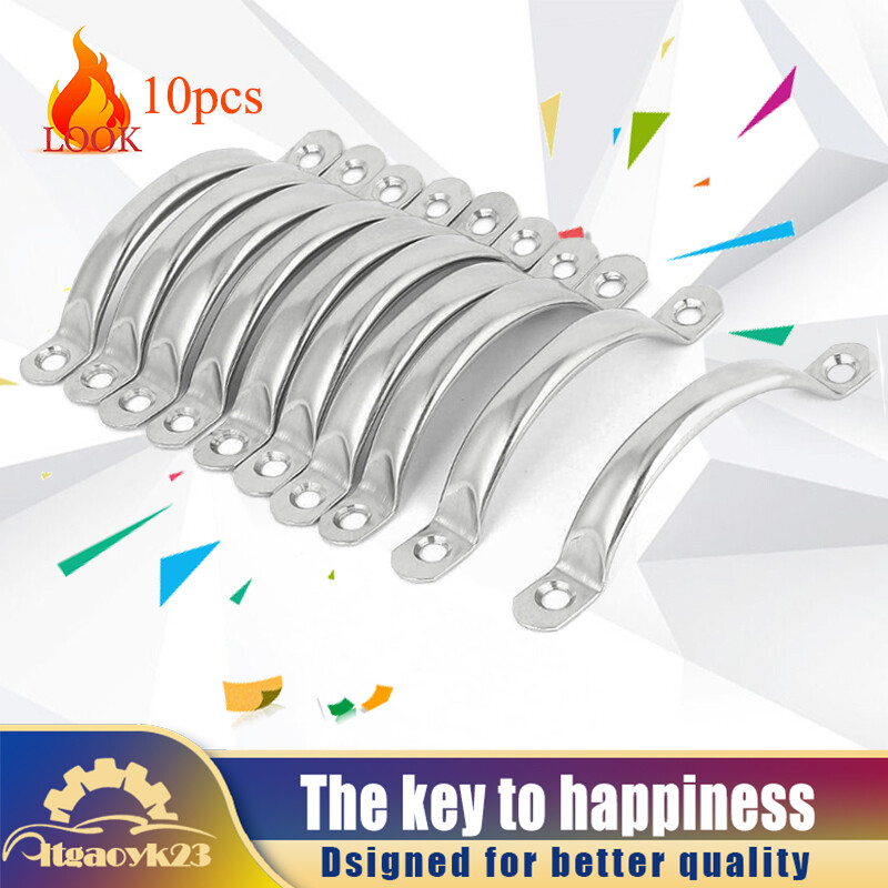 Door Handles Pulls Kitchen Cupboard Drawer Cabinet Pull Hardware Stainless Steel