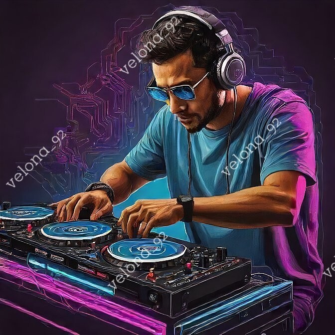 AI art digital wallpaper for desktop background printing-image