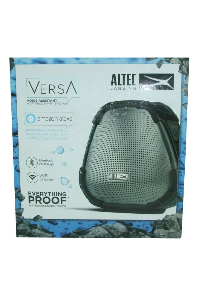 Altec IMA699 Lansing Versa Voice Assist Portable Smart Speaker Free Shipping-image