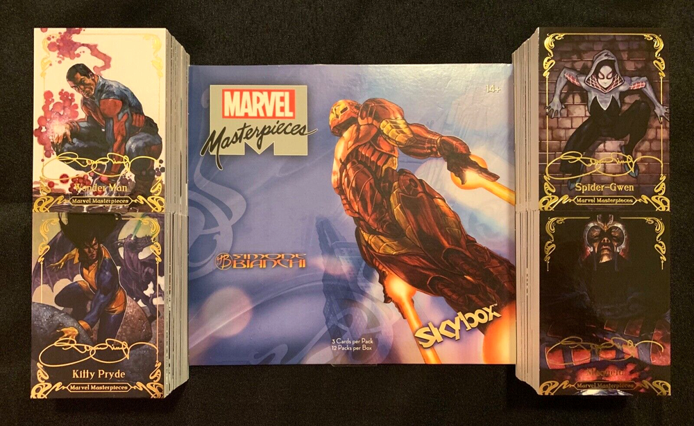 2018 Marvel Masterpieces Skybox Gold Signature Card Singles NM/M You Choose