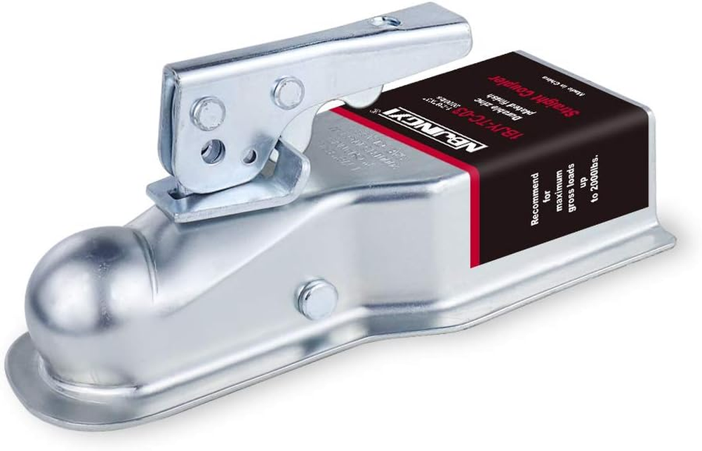 Straight Trailer Coupler 1-7/8