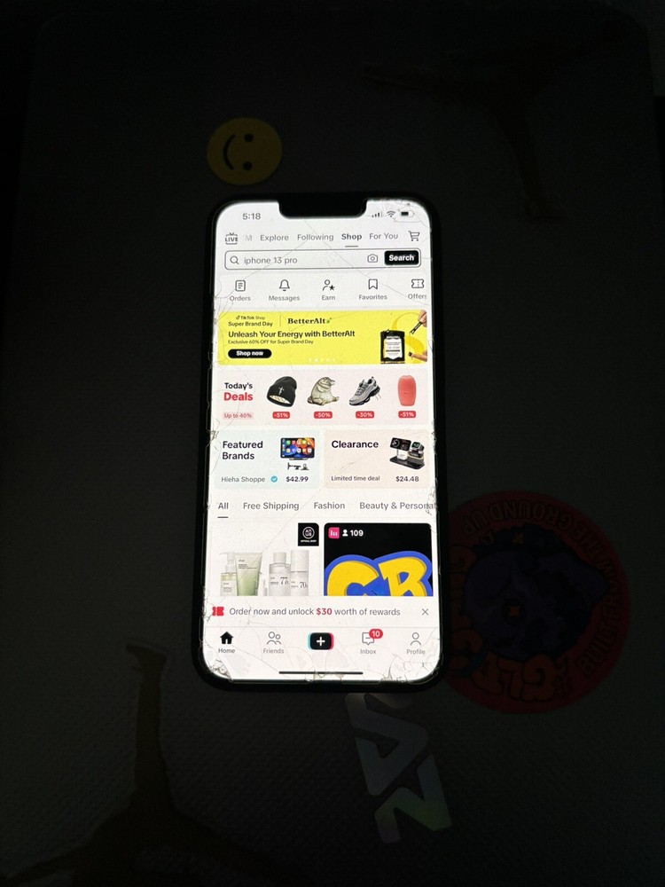 Apple iPhone 14 128GB Midnight “TikTokInstalled”