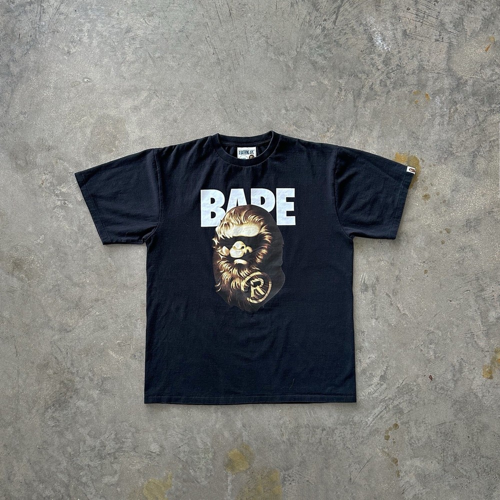 BAPE Classic Collection Ape Head Tee Tee Black Men's - SS22 XL