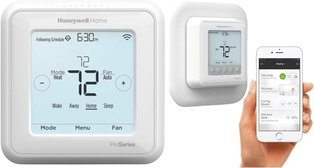 Honeywell TH6320WF2003 T6 Pro Programmable Thermostat 3H/2C Smart Home