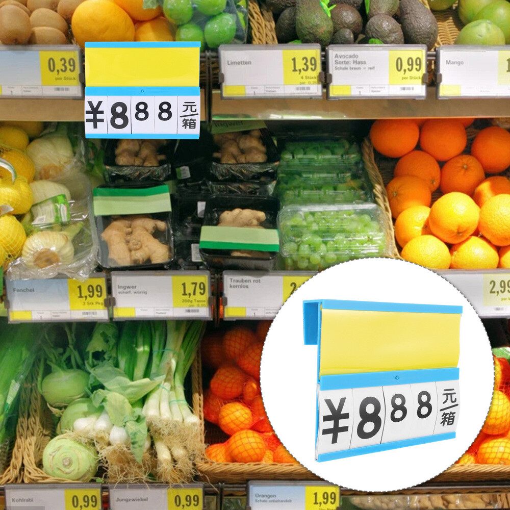 4 Pcs Price Tag Customer Attention-grabbing Tags Vegetable Market-image