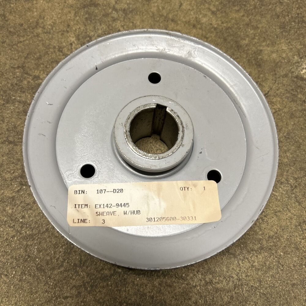 GENUINE OEM EXMARK PART # 142-9445 SHEAVE