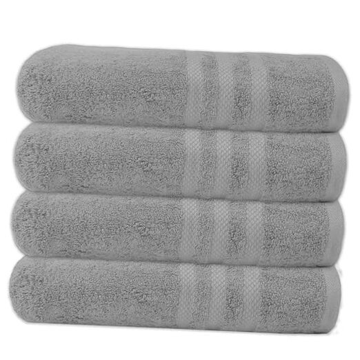 Premium 100% Cotton Bath Sheets, 30x60 - Pack Pack of 4 - 30
