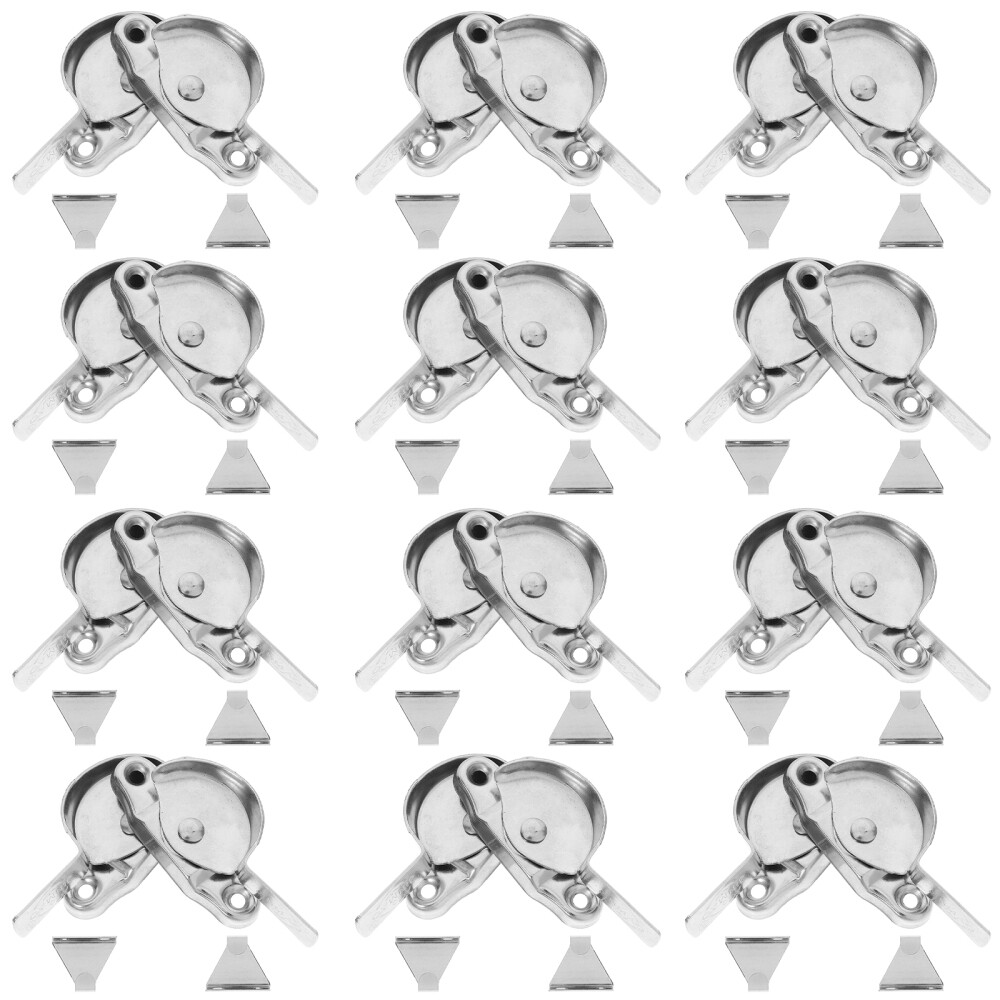12-Pack Horizontal Sliding Window Sash Locks for Security