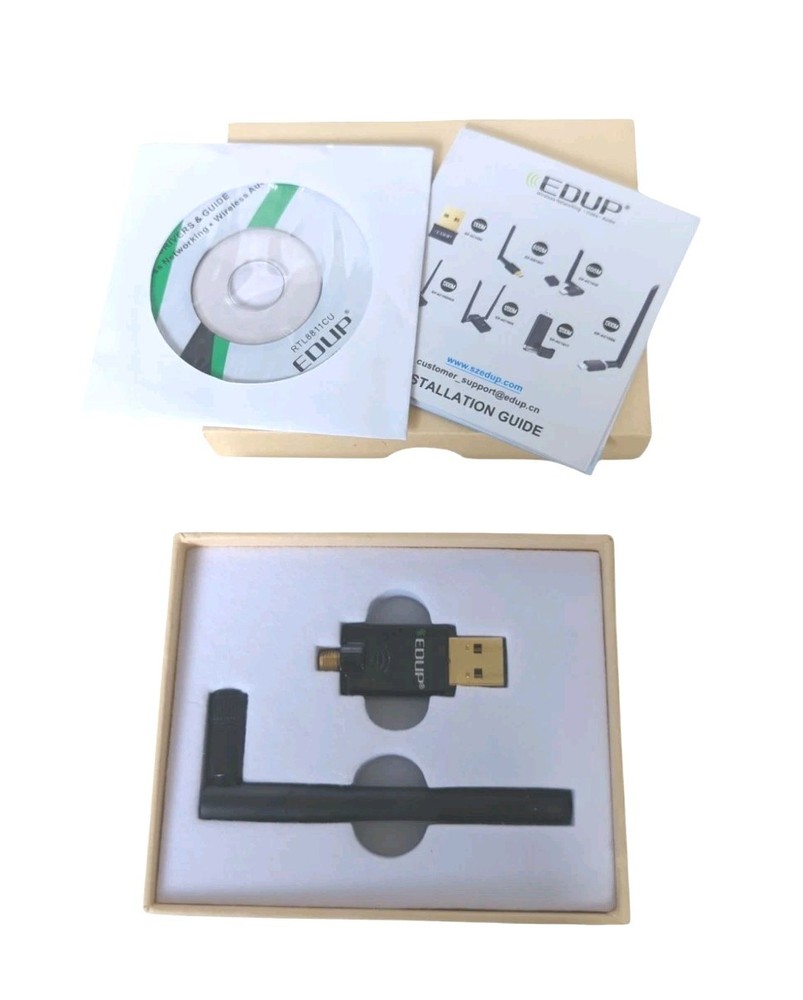 600Mbps EDUP EP-1607 USB WiFi Adapter Fast Reliable Wireless