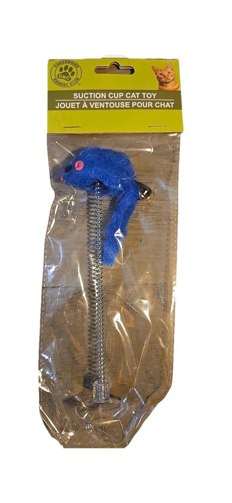 Greenbrier Kennel Club 8-inch Spring Cat Toys with Suction Cups