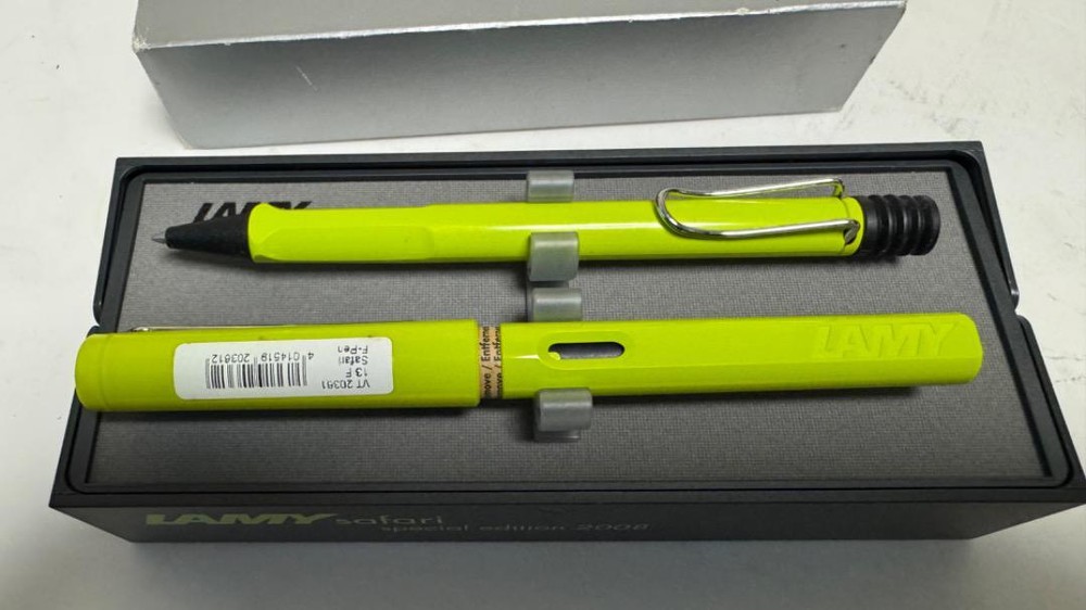 LAMY SAFARI RAMY SAFARI FOUNTAIN PENS BALL PENS SET 2008 LIMITED #e8490f