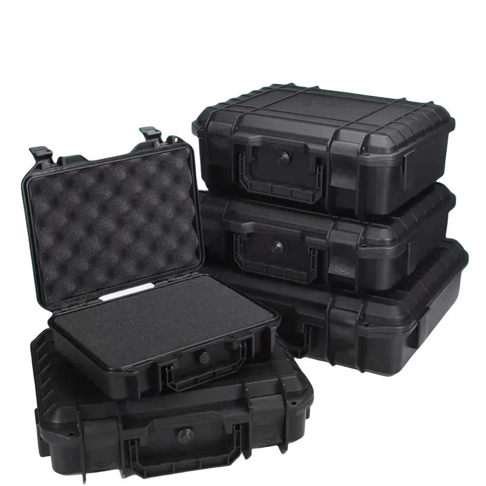 Hard Shell PP Toolbox Shockproof Portable Tool Storage Case