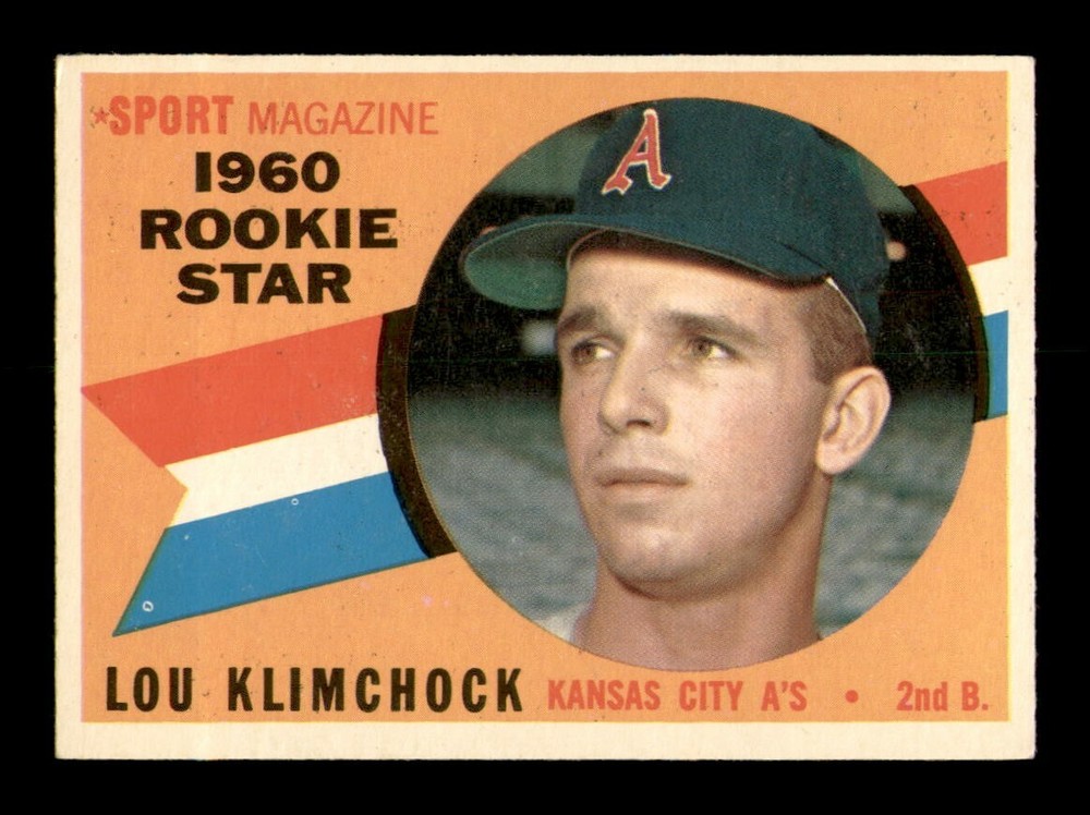 1960 Topps #137 Lou Klimchock NM-MT Baseball Card OBGcards