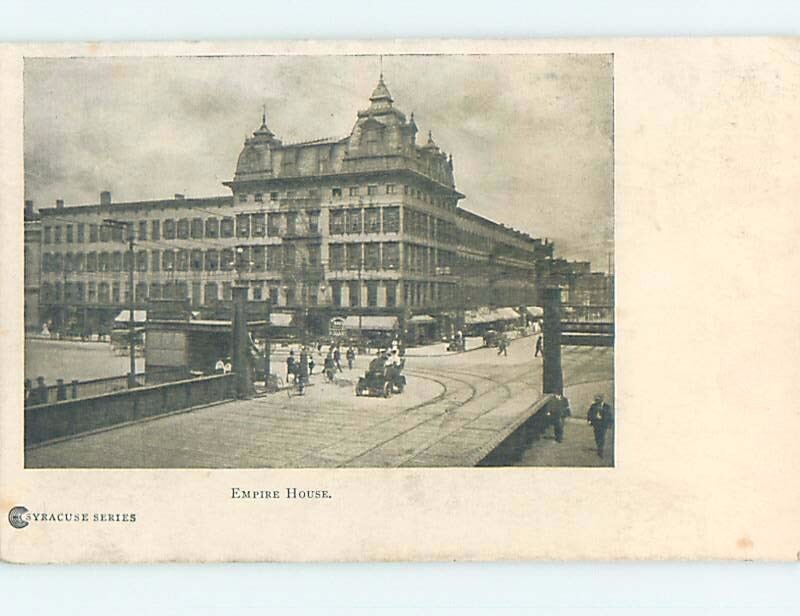 Pre-1907 EMPIRE HOUSE HOTEL Syracuse New York NY 12/8 A2684