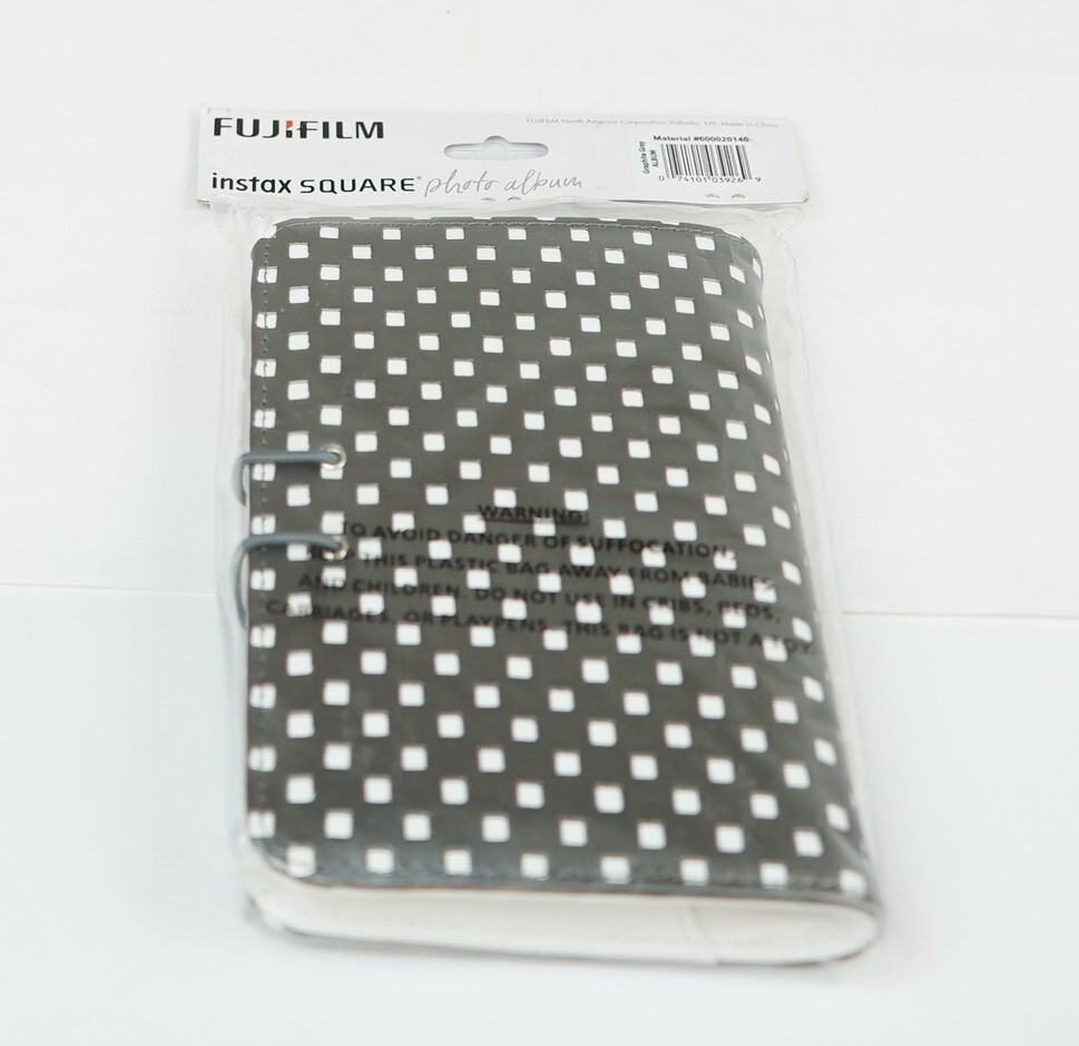 Fujifilm Instax Square Photo Album with Fastening Strip for Secure Storage