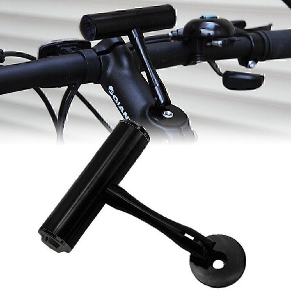 MTB Cycling Bike Bicycle Light Handle Bar Extender Mount Lamp Bracket Holder  US