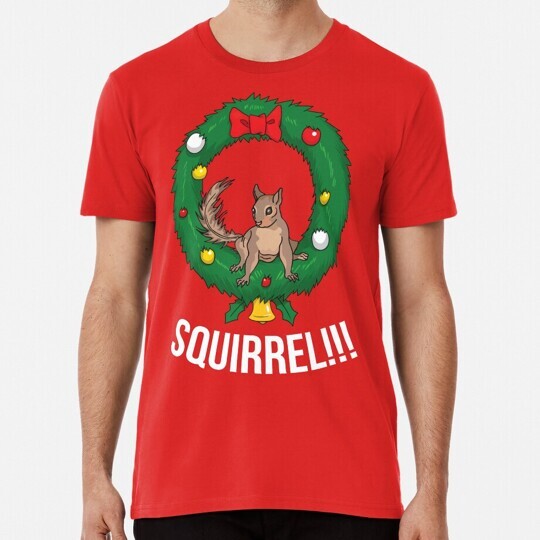 Squirrel S to 5XL Made in the USA T-Shirt