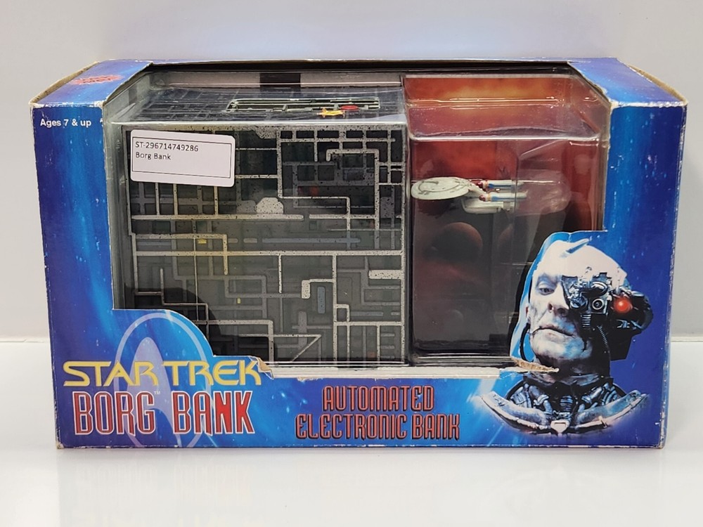 Star Trek Borg Bank Automated Electronic Bank New in Box-image