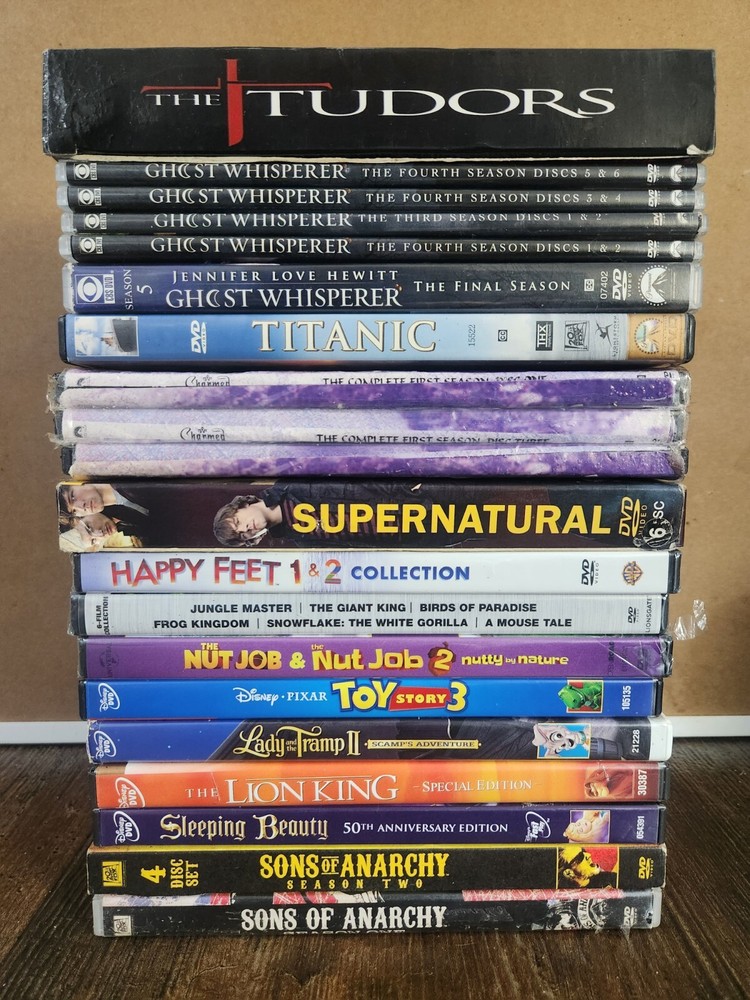 DVD Lot Supernatural Sons Of Anarchy Toy Story