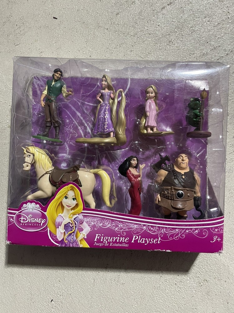 Disney Store: Rapunzel Tangled Figurine Playset - Lot of 7  Brand New