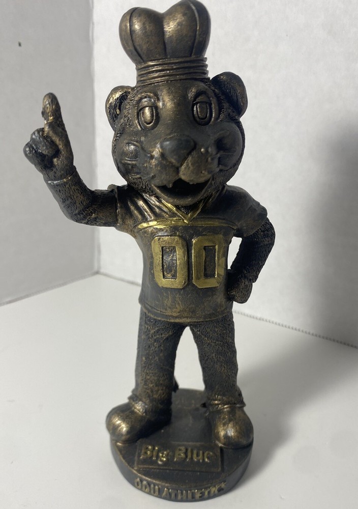 BIG BLUE Mascot Old Dominion University Figurine Limited Edition 6.5” Tall
