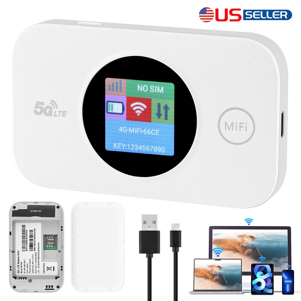 Portable Unlocked 5G LTE Wifi Router#Mobile Broadband Wireless Modem Hotspot_#
