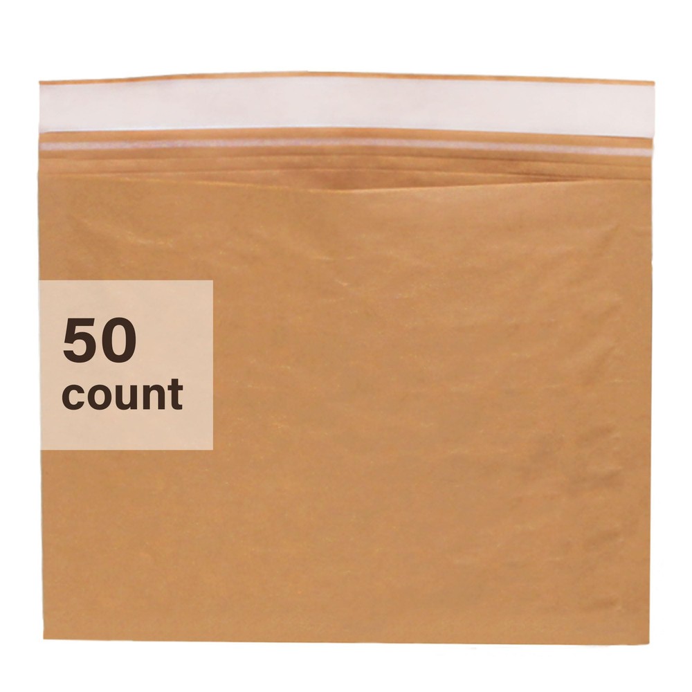 50-Pack Size 2 Padded Paper Mailing Envelopes