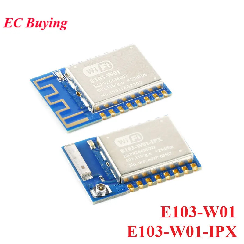 ESP8266EX 2.4G WiFi IoT Board E103-W01 UART Wireless Transceiver Module-image