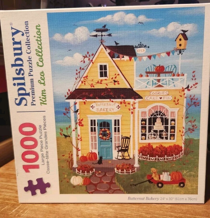 Spilsbury Kim Leo Butternut Bakery Premium 1000 Piece Puzzle