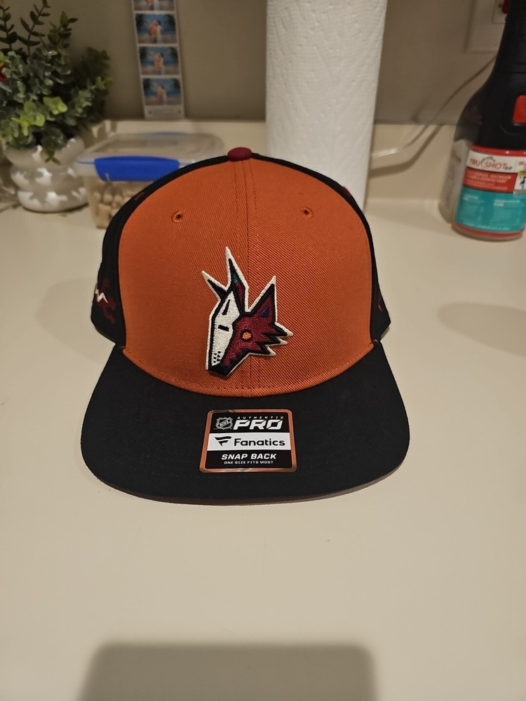 Arizona Coyotes Fanatics Authentic Pro Retro Special Ed 2.0 Snapback Hat Cap