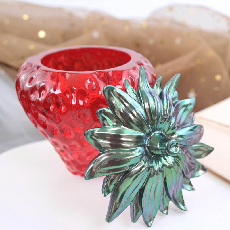 Resin mold for candy container jewelry storage box epoxy casting