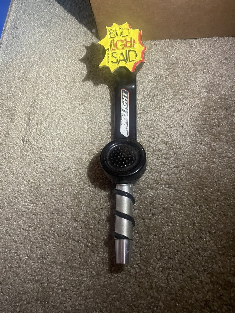 “Bud Light I Said” Jerky Boys Phone Telephone Beer Tap Handle Knob Budweiser