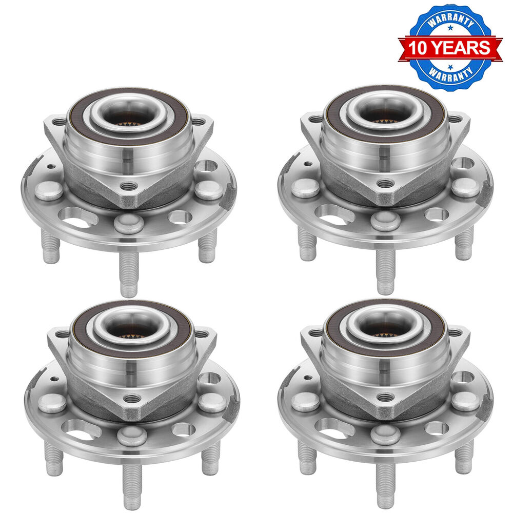 Set 4 Front Wheel Bearing Hubs For Chevy Equinox Buick Regal GMC Terrain 513288