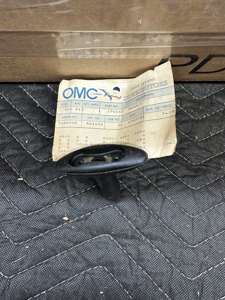 375542 OMC Johnson Evinrude Pull Start Handle NEW OEM NOS