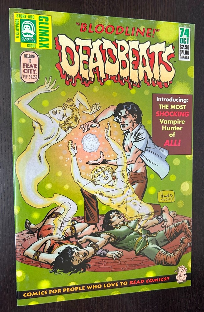 DEADBEATS #74 (Claypool Comics 2005) -- Independent HORROR -- NM-