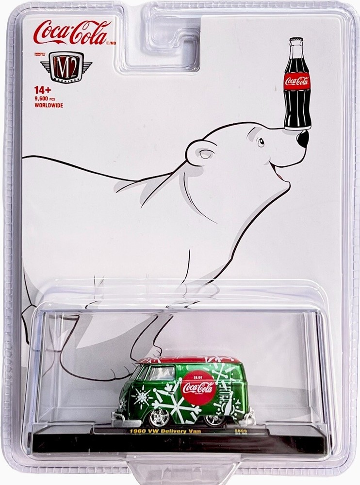 M2 MACHINES 2024 CHRISTMAS 1960 VW DELIVERY VAN COCA-COLA